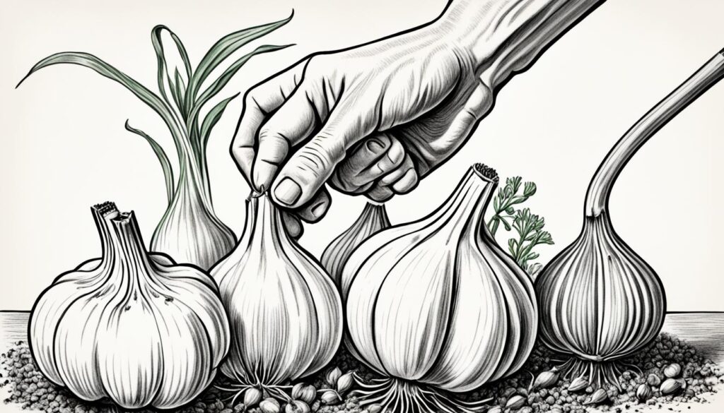 wann knoblauch ernten