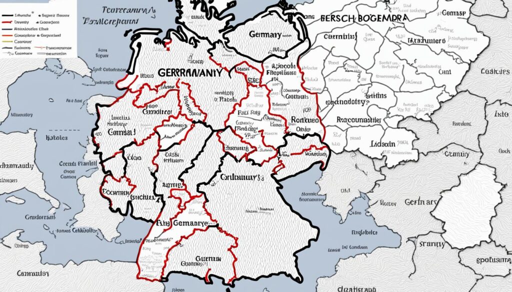 wie viele länder grenzen an deutschland