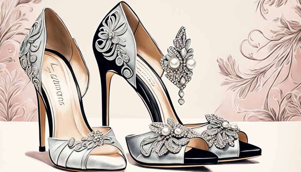 Hochzeitsschuhe und Accessoires