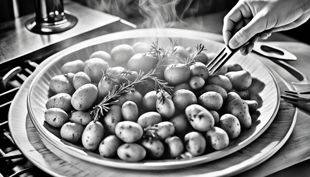 gekochte Kartoffeln wieder aufwärmen