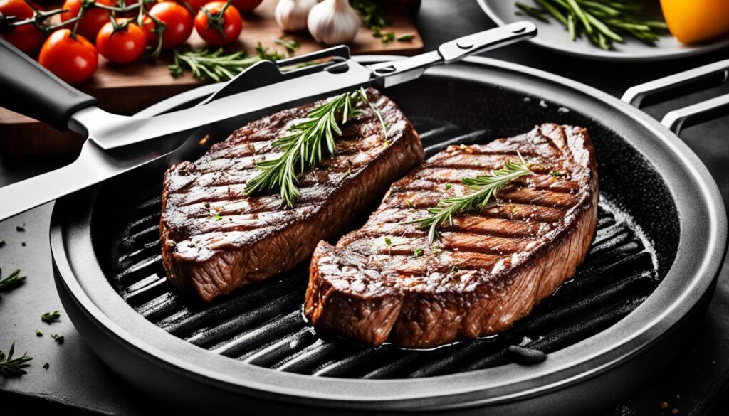 wie lange steak braten