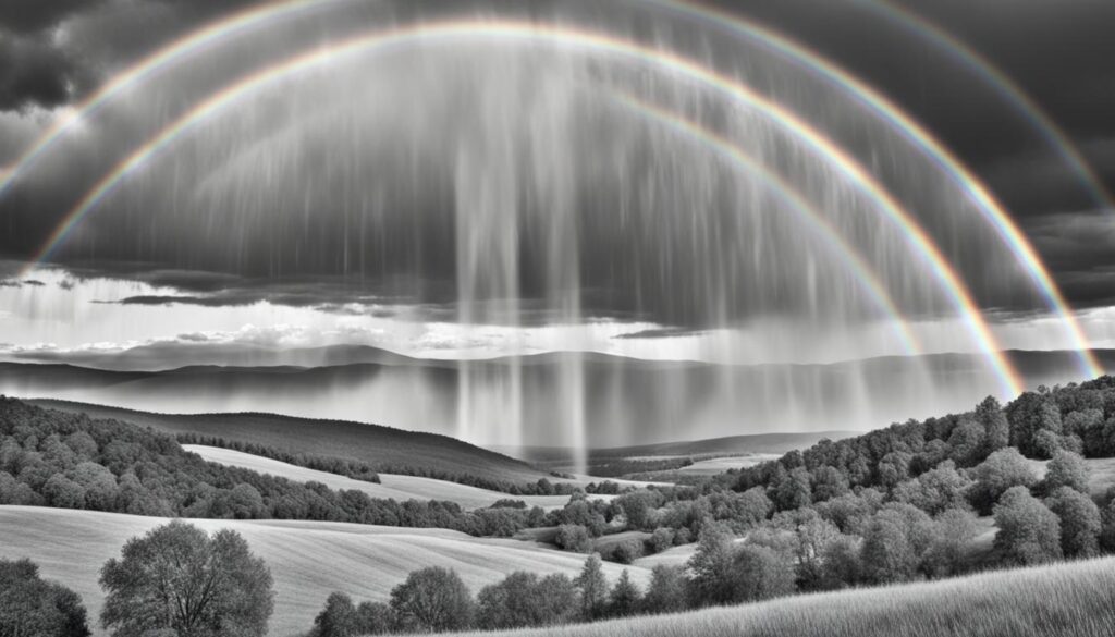 wie sieht ein regenbogen aus