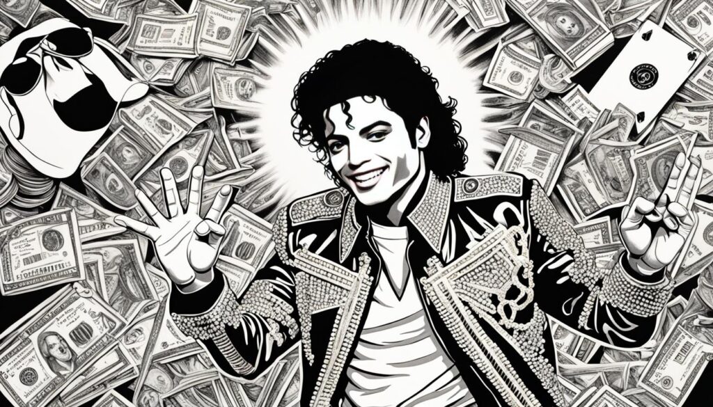 wie viel geld hat michael jackson