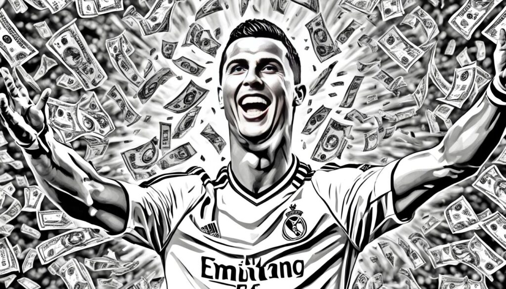 wie viel verdient ronaldo pro tag