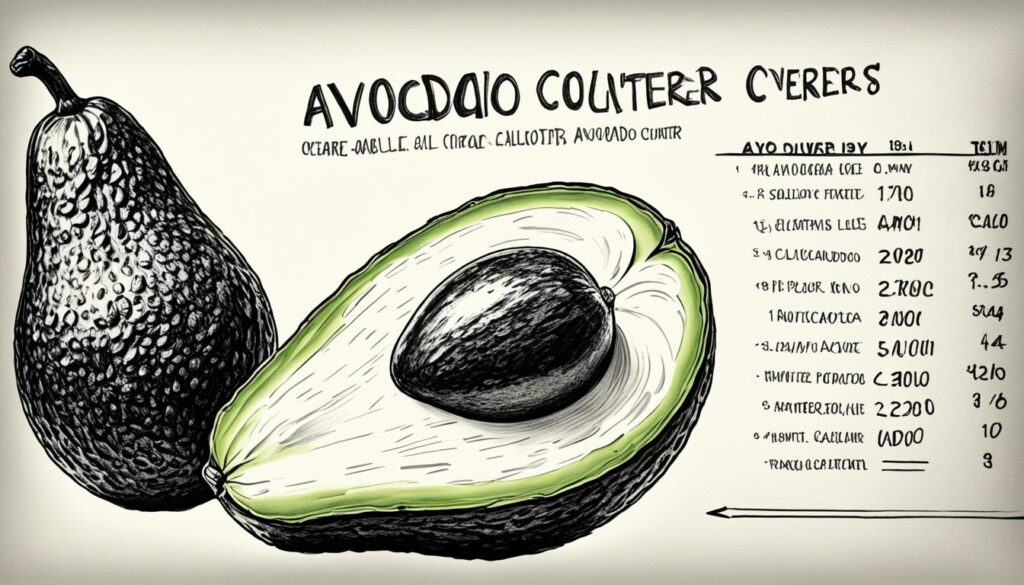 wie viele kalorien hat eine avocado