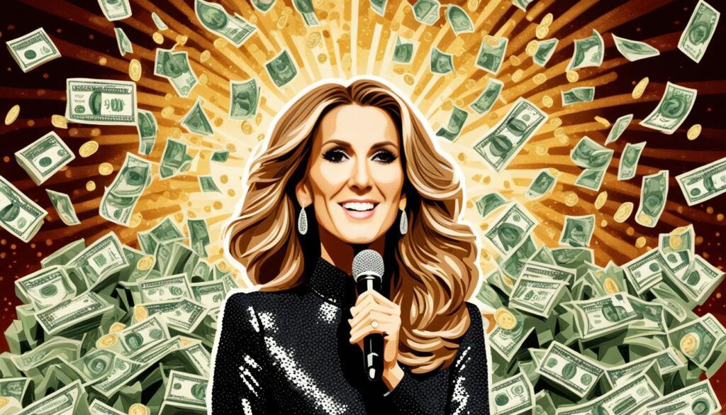celine dion Vermögen