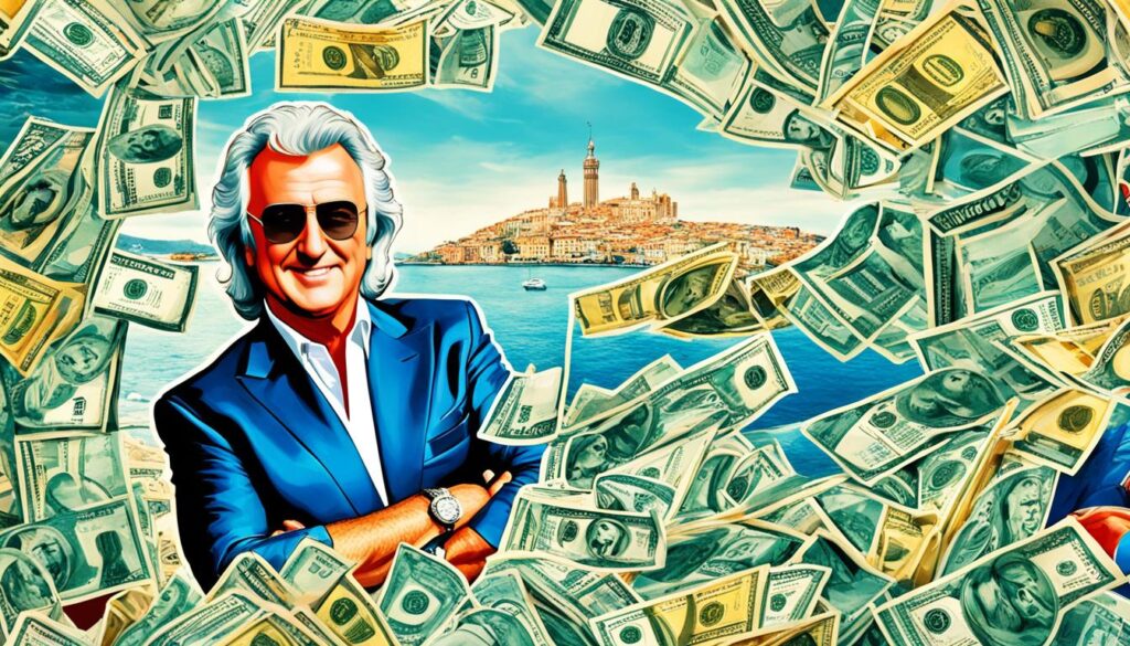 flavio briatore Vermögen