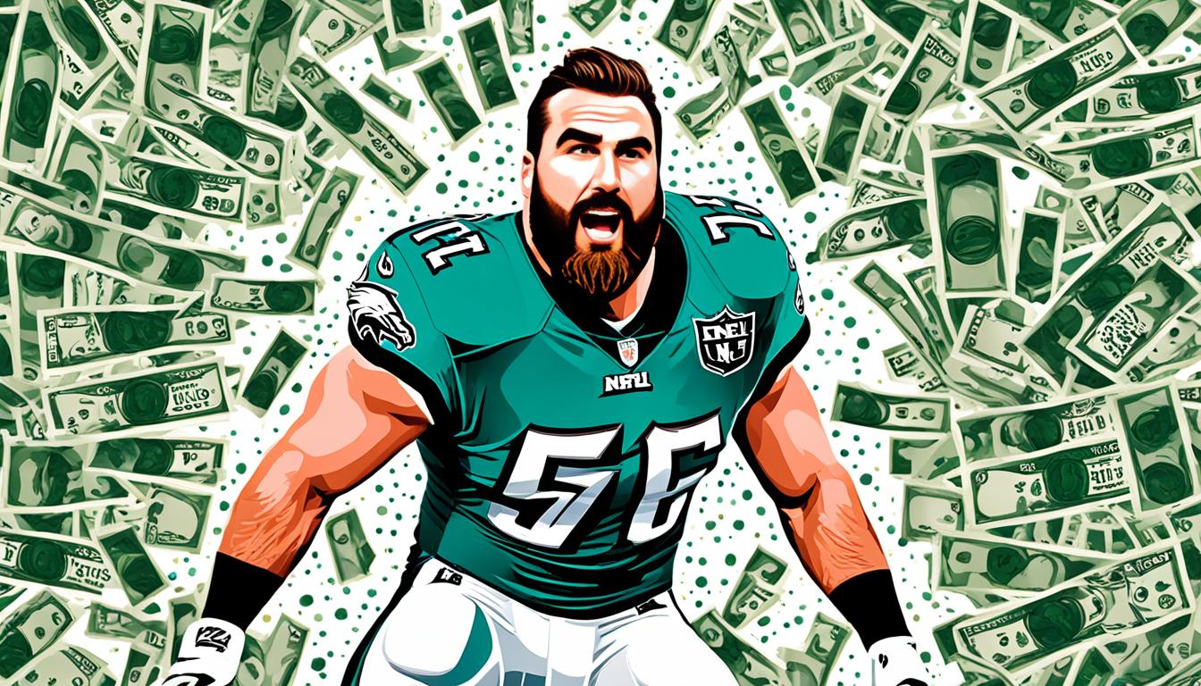 jason kelce Vermögen