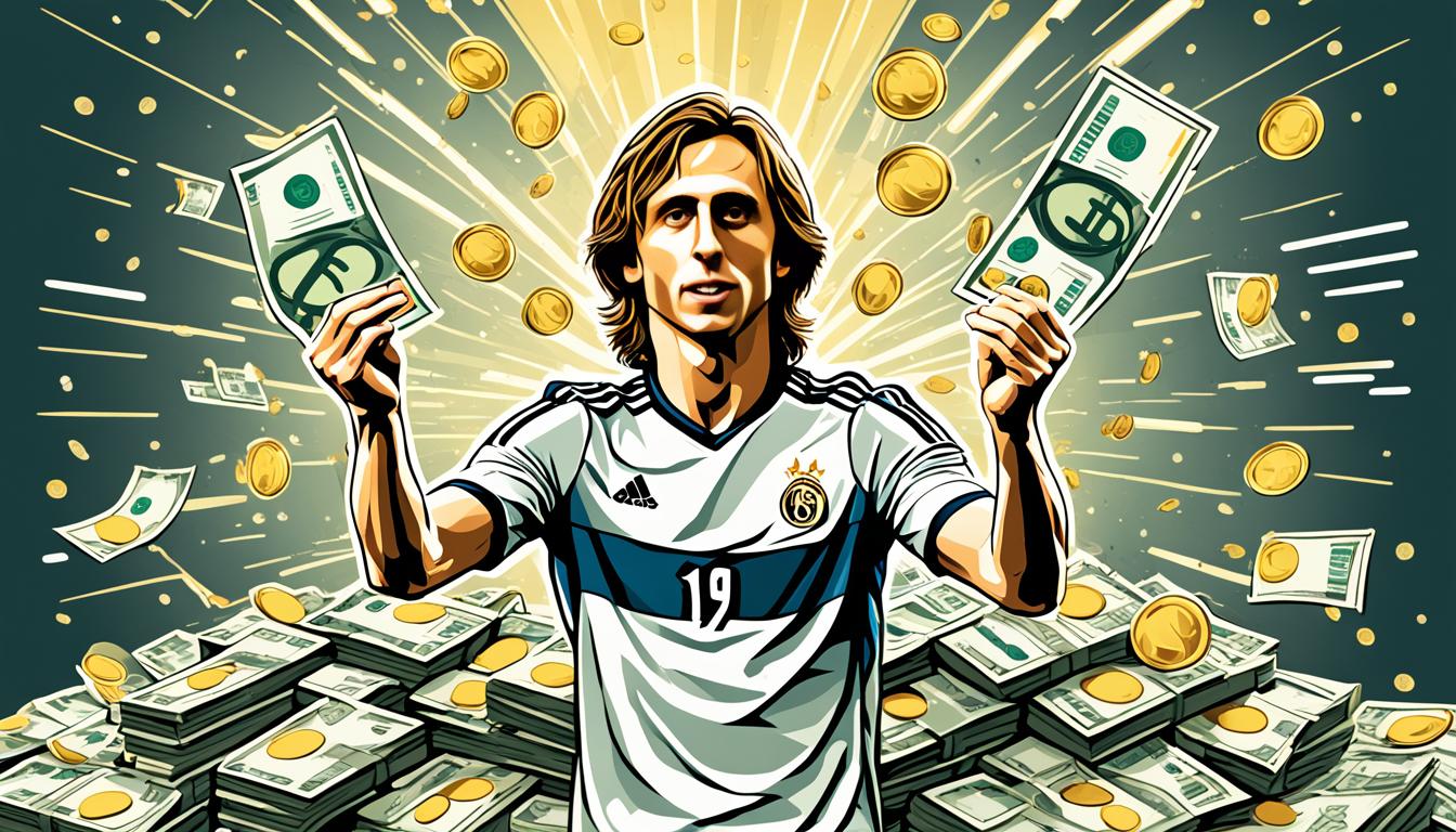 luka modric Vermögen