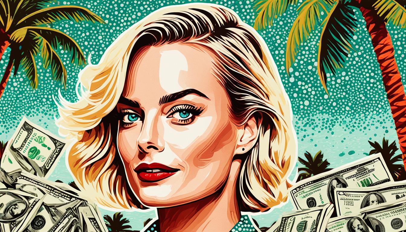 margot robbie Vermögen