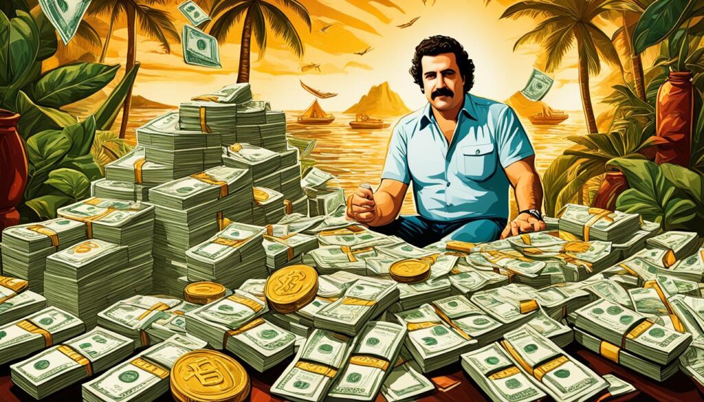 pablo escobar vermögen