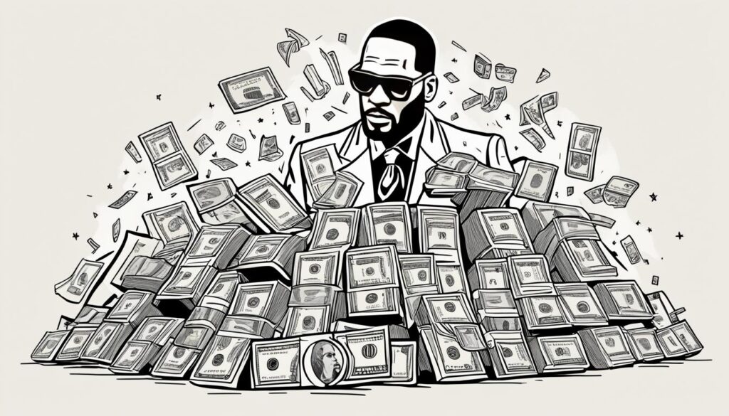 r kelly Vermögen
