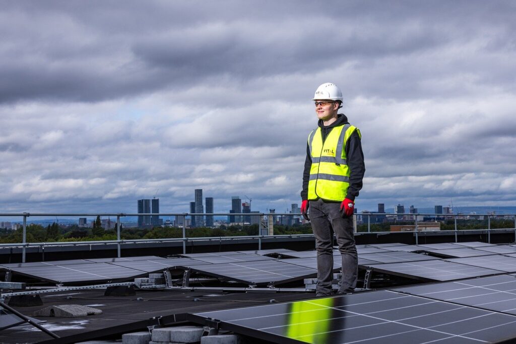 Dachfläche für Solaranlagen