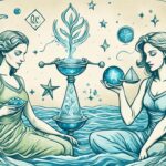 Waage und Wassermann