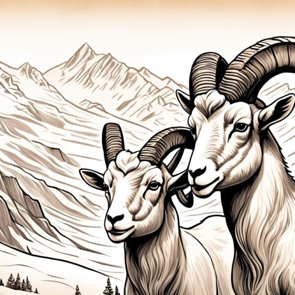 Widder und Steinbock