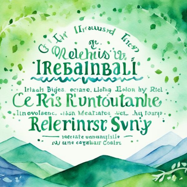 seltene irische jungennamen