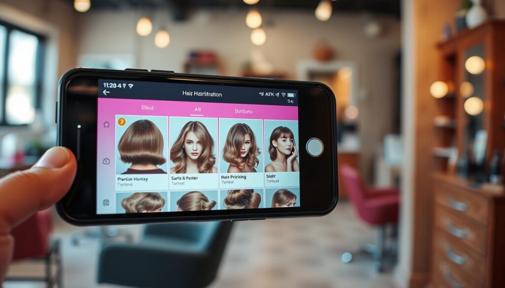 Frisuren-Apps