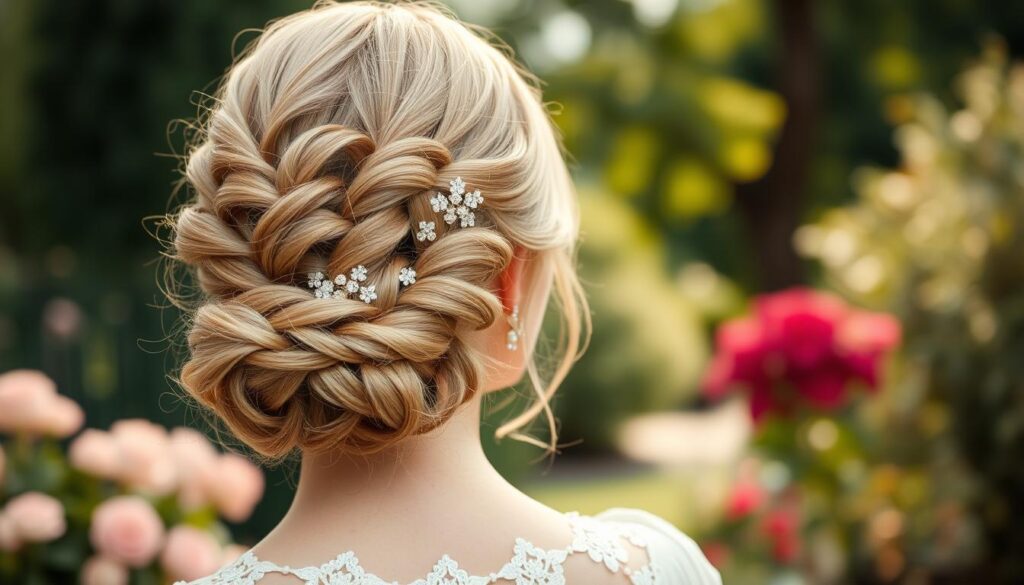 kurze haare hochzeit