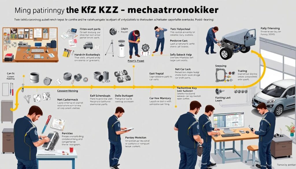 Ausbildungsweg Kfz-Mechatroniker