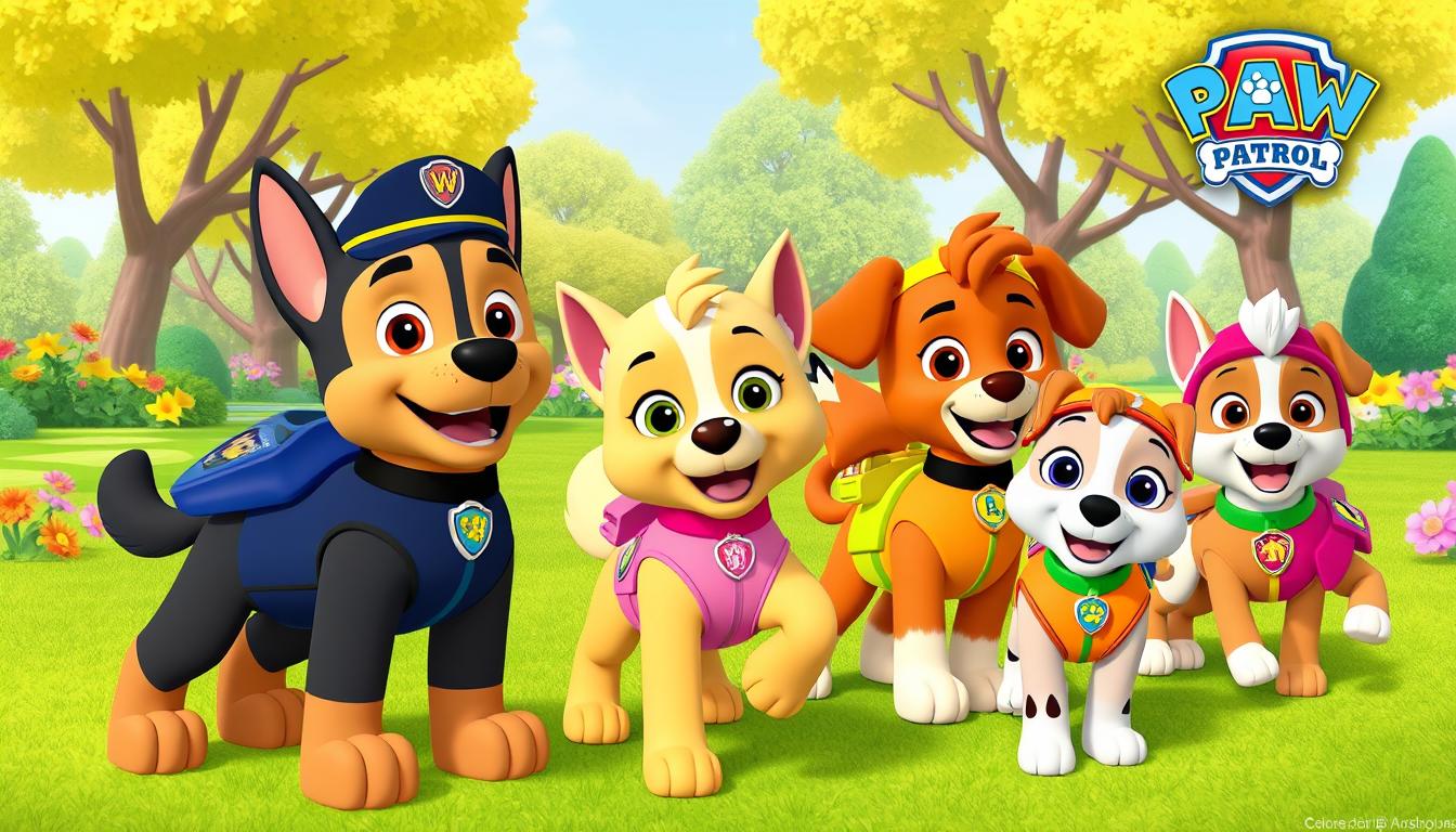Paw Patrol Figuren Namen Deutsch Übersicht der Figuren