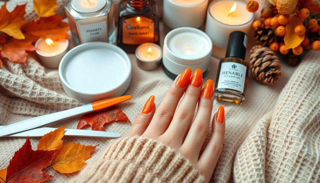 Nagelpflege im Herbst