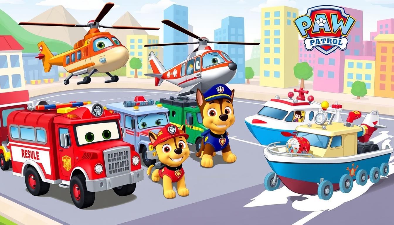 Paw Patrol Fahrzeuge
