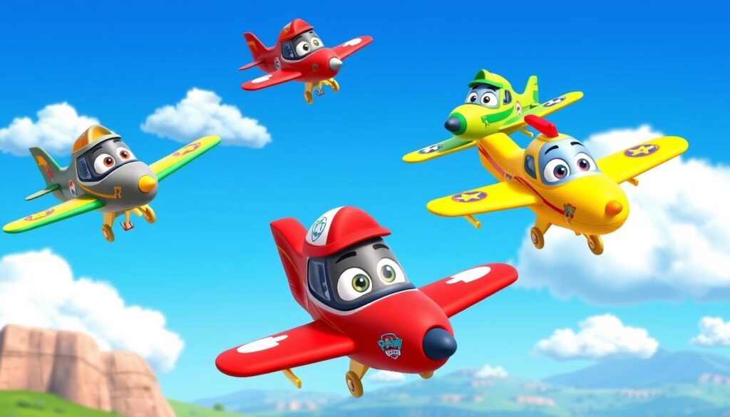 Paw Patrol Flugzeugmodelle