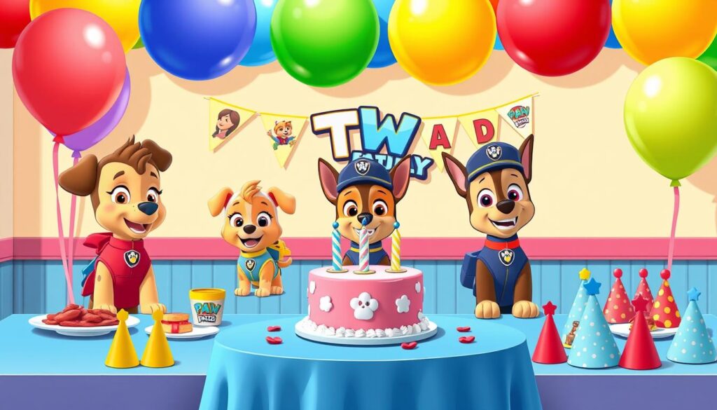 Paw Patrol Party Dekoration