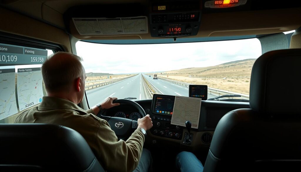 Verdient, Lkw Fahrer