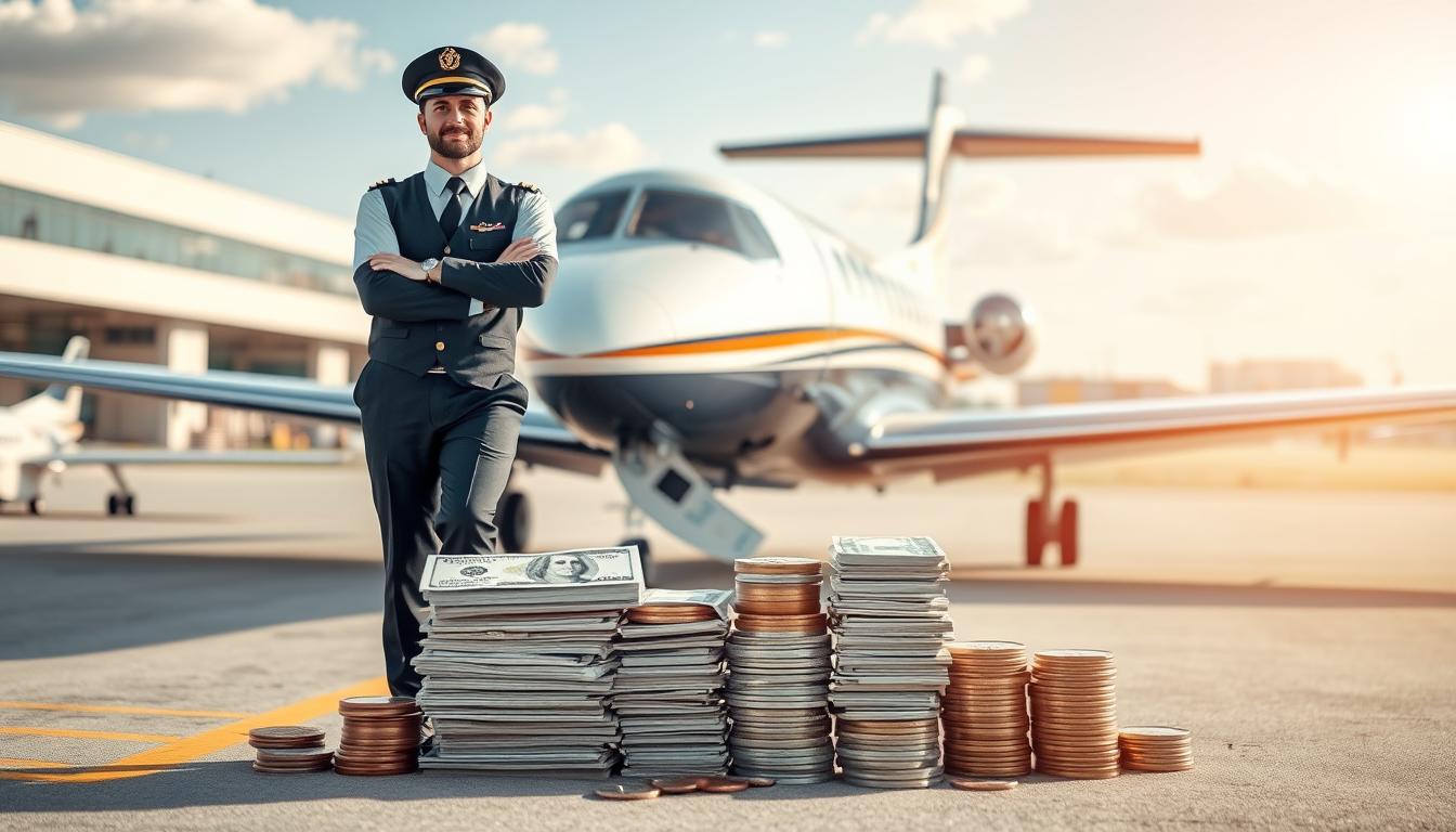 wie viel verdient ein Pilot