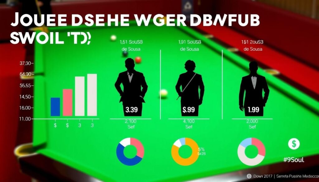 Vermögen im Vergleich zu internationalen Snooker-Spielern