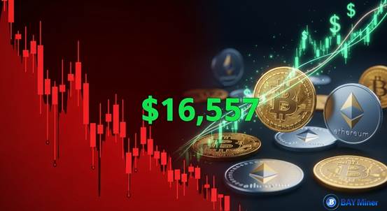 Kryptomarkt bricht ein, dennoch sichern sich BTC- und ETH-Inhaber durch BAY Miner Cloud Mining immer noch 16.557 US-Dollar IHJO Magazin